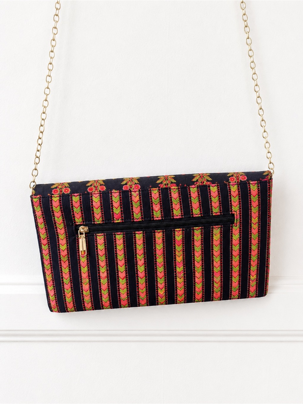 Colorful Patterned Clutch Bag - Picture 3 of 4